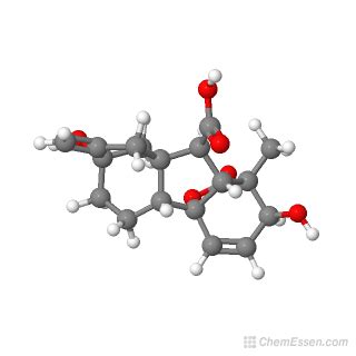 GIBBERELLIC ACID Structure - C19H22O6 - Over 100 million chemical ...