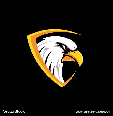 Eagle logo design Royalty Free Vector Image - VectorStock