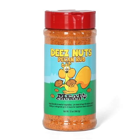 Meat Church “Deez Nuts” Honey Pecan Rub – Grillzilla