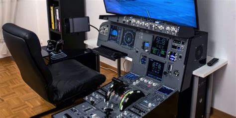 How to Set up a Flight Simulator at Home - Make Tech Easier | Flight simulator cockpit, Flight ...