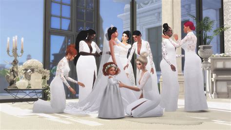 sims 4 cc // custom content pose pack // Wedding pose pack 1 by Trending Sims // getting ready ...