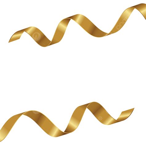 Elegant Gold Ribbon Abstract, Gold Ribbon, Golden Ribbon, Elegant Gold ...