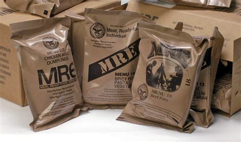 Buy Meals Ready to Eat Surplus (Pack of 4) - MRE Emergency Food Rations ...