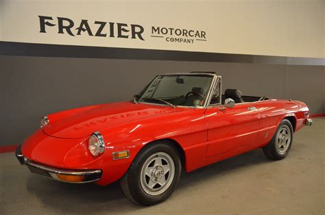 1972 Alfa Romeo Spider | Frazier Motorcar Company