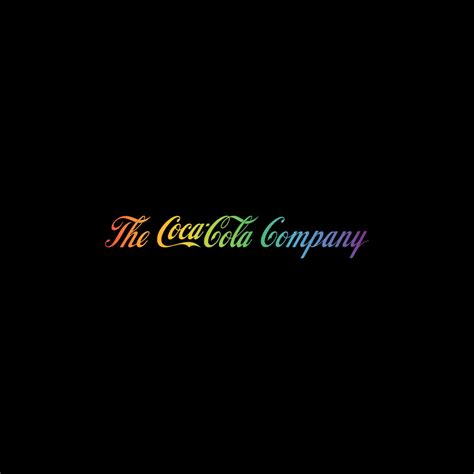 The Coca Cola Company Pride Logo Rainbow Colors - (.Ai .PNG .SVG .EPS Free Download) VectorSeek