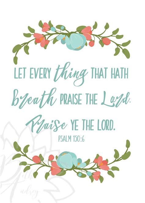 Printable Bible Verse Wall Art