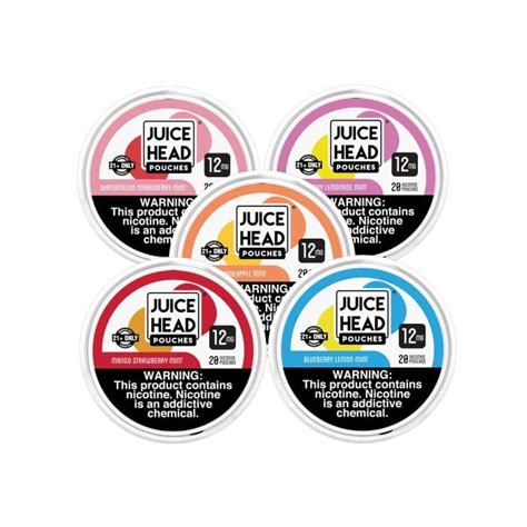 JUICE HEAD POUCHES - 12mg Mixpack