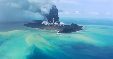 Giant Eruption Plume from Tonga’s Volcano Produced Most Intense ...