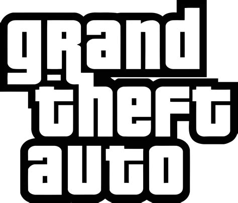 GTA Grand Theft Auto Logo PNG Transparent & SVG Vector - Freebie Supply