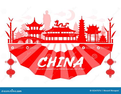 China Landmarks Clip Art