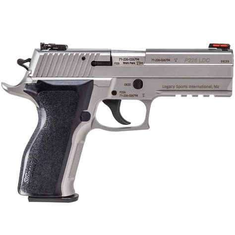 Sig Sauer Germany P226 LDC 9mm Stainless Single/Double Action Pistol ...