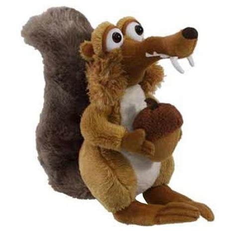 Ice Age 4 - Scrat Plush Doll (Scrat With Acorn) (Size: 10" in height) - Walmart.com - Walmart.com