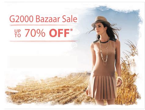 16-28 October 2012: G2000 Bazaar Sale