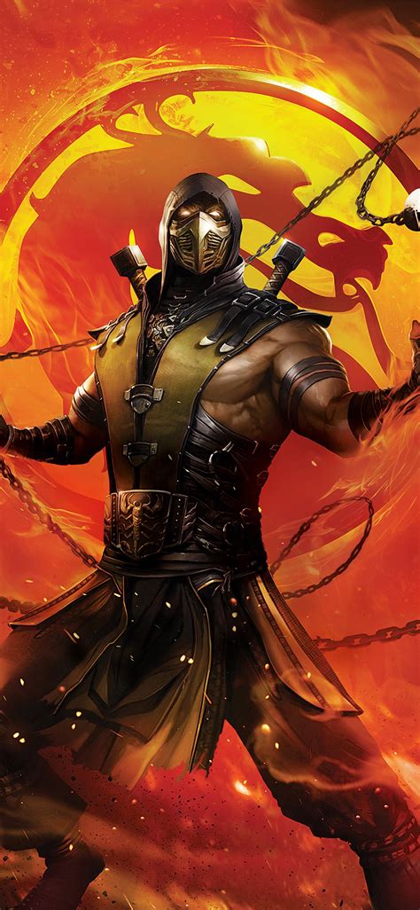 mortal kombat legends scorpions revenge 2020 iPhone X Wallpapers Free Download