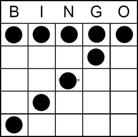 Bingo Game Patterns