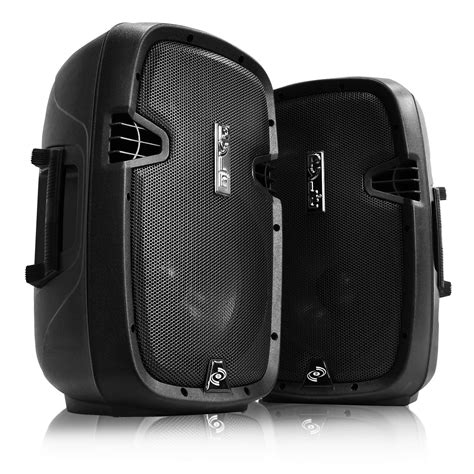 Pyle Wireless Portable PA Speaker System - 1000W High Powered Bluetooth Compatible Active ...