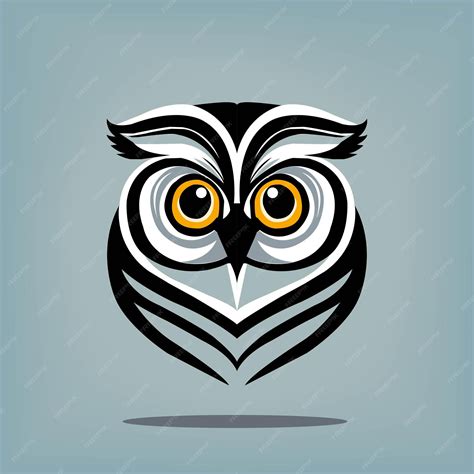 Premium Vector | Mystical owl vector illustration night bird design