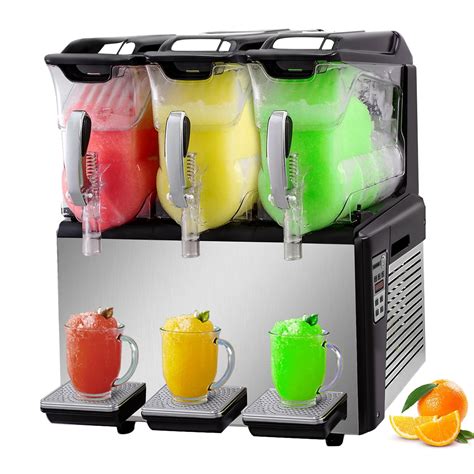 VEVOR Slushy Machine 3x10L Triple Bowl Slush Frozen Nepal | Ubuy