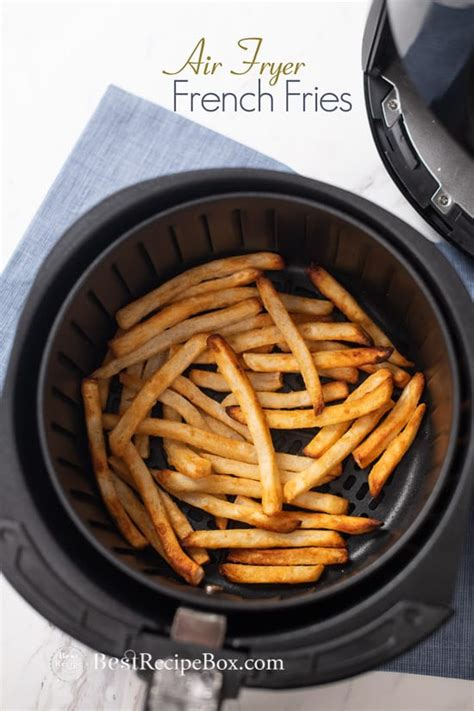 Air Fryer Frozen Fries CRISPY French Fries Best Recipe Box