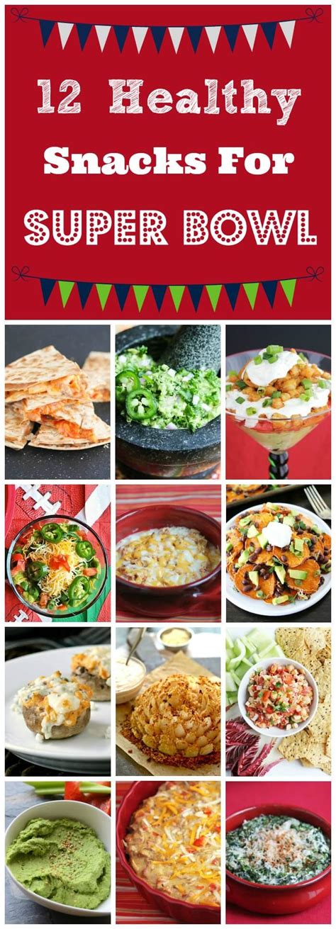 12 Healthy Super Bowl Snack Recipes - Jeanette's Healthy Living