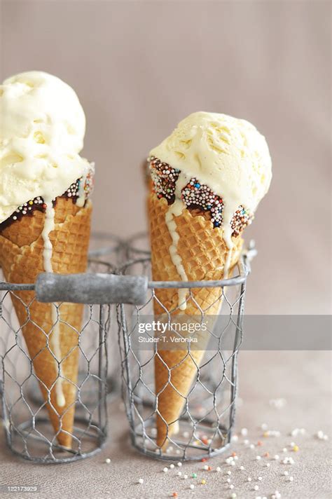 Melting Ice Cream High-Res Stock Photo - Getty Images