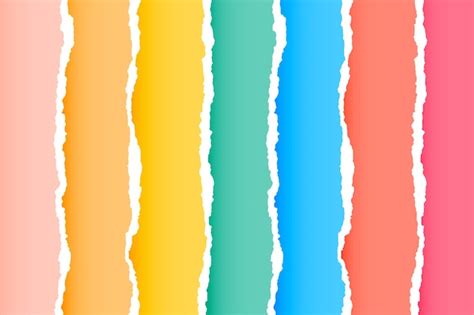 Free Vector | Rainbow colorful background in paper torn style