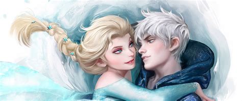 🔥 [50+] Elsa and Jack Frost Wallpapers | WallpaperSafari