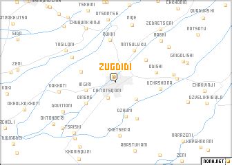 Zugdidi (Georgia) map - nona.net