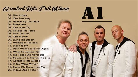 A1 Greatest Hits Full Album 2020 - A1 Best Songs - A1 Band Collection 2020 - YouTube