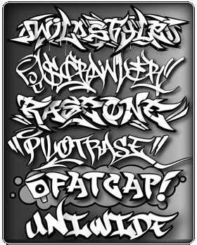 graffiti_es: Graffiti Fonts