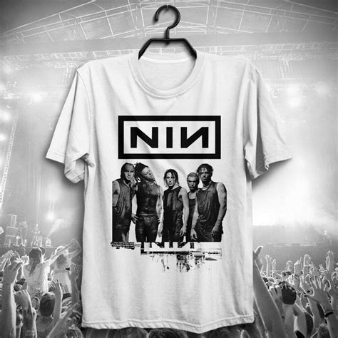 Rock Band NIN Tee Nine Inch Nails Pretty Hate Machine Trent Reznor ...