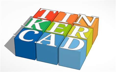 3D design Tinkercad Logo | Tinkercad