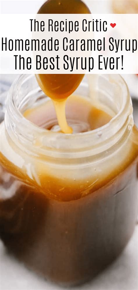 Homemade Caramel Syrup Recipe | The Recipe Critic