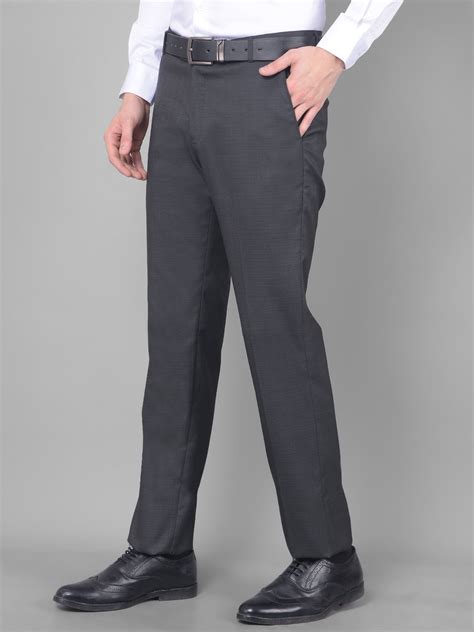 Men's formal cotton premium fabric trousers