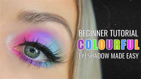 Easy Colorful Makeup Looks For Beginners | Saubhaya Makeup