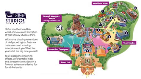 Printable Disneyland Map