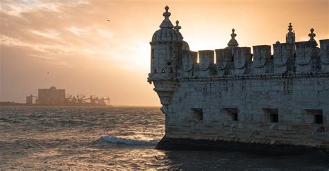 Belem Tower at Sunset · Free Stock Photo