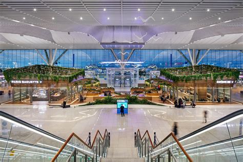 Terminal 2 Landmark Space, Incheon International Airport - UNStudio | Airport design, Incheon ...