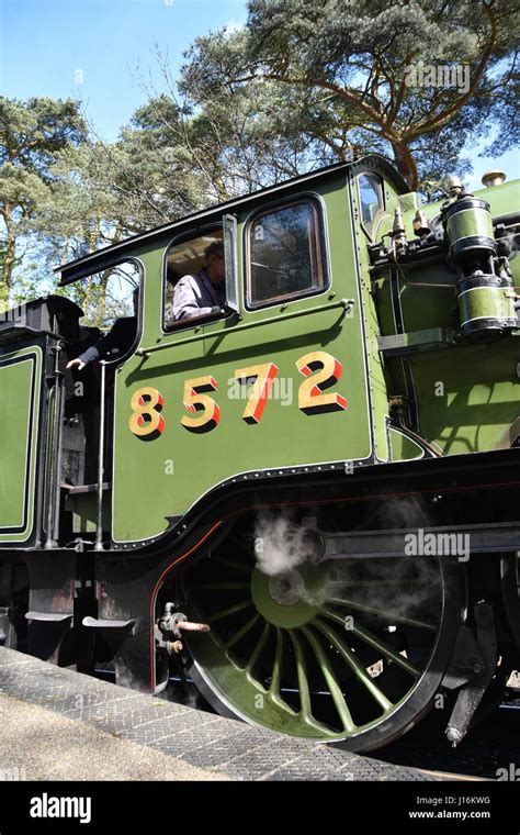 LNER B12 - 8572 Steam locomotive on the North Norfolk Railway Stock Photo - Alamy