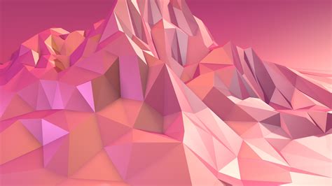 Pink Triangle Abstract 4K 5K HD Pink Wallpapers | HD Wallpapers | ID #37314