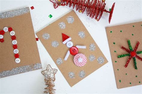 4 ideas para hacer tarjetas de navidad hechas a mano faciles