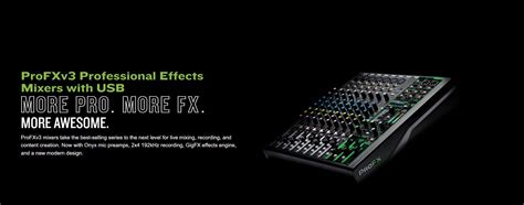 Mackie ProFX6V3 6-CH Analog Mixer with Effects & USB | TMW