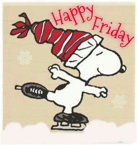 Winter Snoopy Happy Friday Quote Pictures, Photos, and Images for Facebook, Tumblr, Pinterest ...