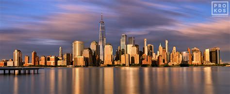 New York Skyline Sunset 2022