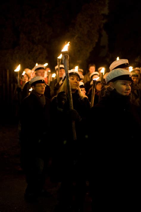 University Students’ Torch Parade on the Finnish Independence Day ...