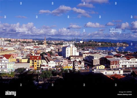 Skyline of Fort de France the Capital of Martinique Stock Photo, Royalty Free Image: 3627522 - Alamy