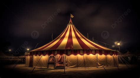 Circus Tent At Night