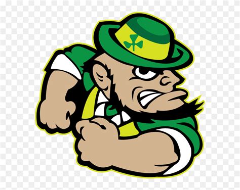 Notre Dame Leprechaun Png - Fighting Irish Logo Png, Transparent Png - 792x612(#6773539) - PngFind