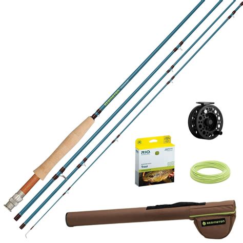 Redington Crosswater Fly Rod & Reel Combo Outfit - All Sizes - Walmart.com - Walmart.com