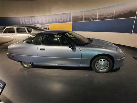 A rare [General Motors EV1], in the Smithsonian Museum of American History : r/spotted